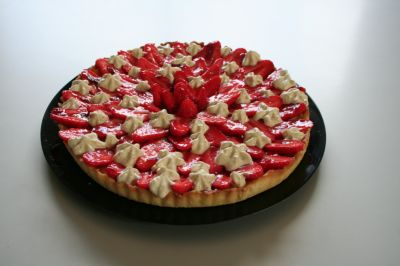 tarte aux fraises