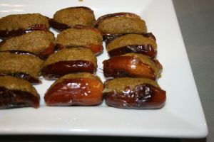 dattes à la pâte de pistache